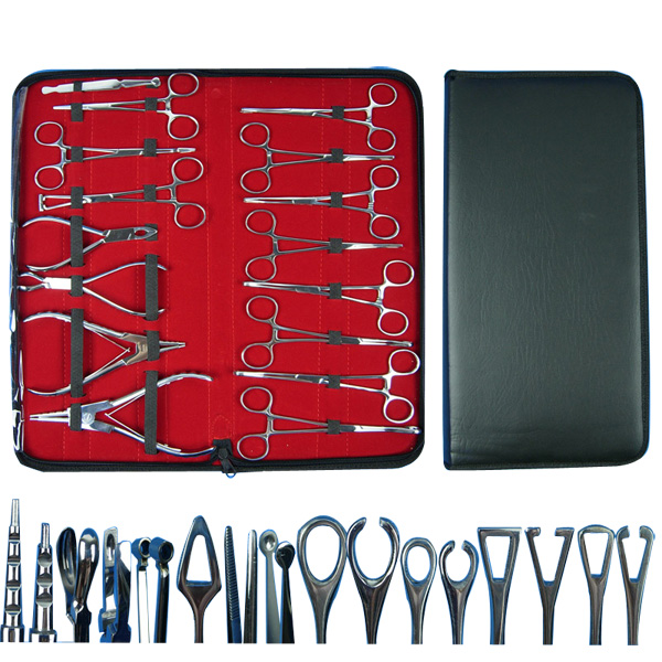 16pcs/set Professional Body Piercing Tools Forceps Clamps Pliers Tongue  Belly Septum Nose Lip Ear Tattoo Equipment Piercing Set